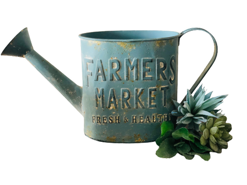 Farmers Market Watering Can