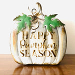 Metal Pumpkin Basket