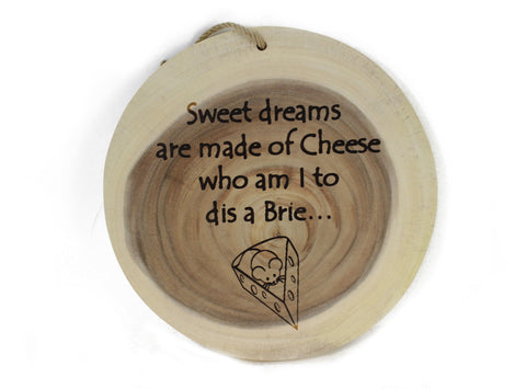 Round Cheese / Cutting Board