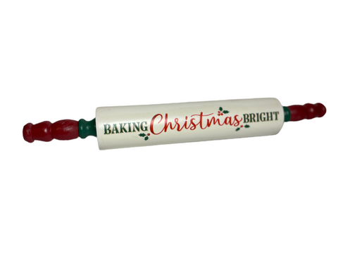 Christmas rolling pin