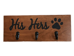 His Her Paw - Key/Leash Hooks