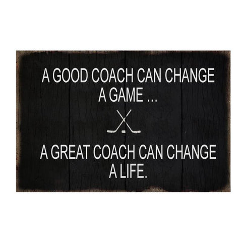 A Good Coach - Box sign